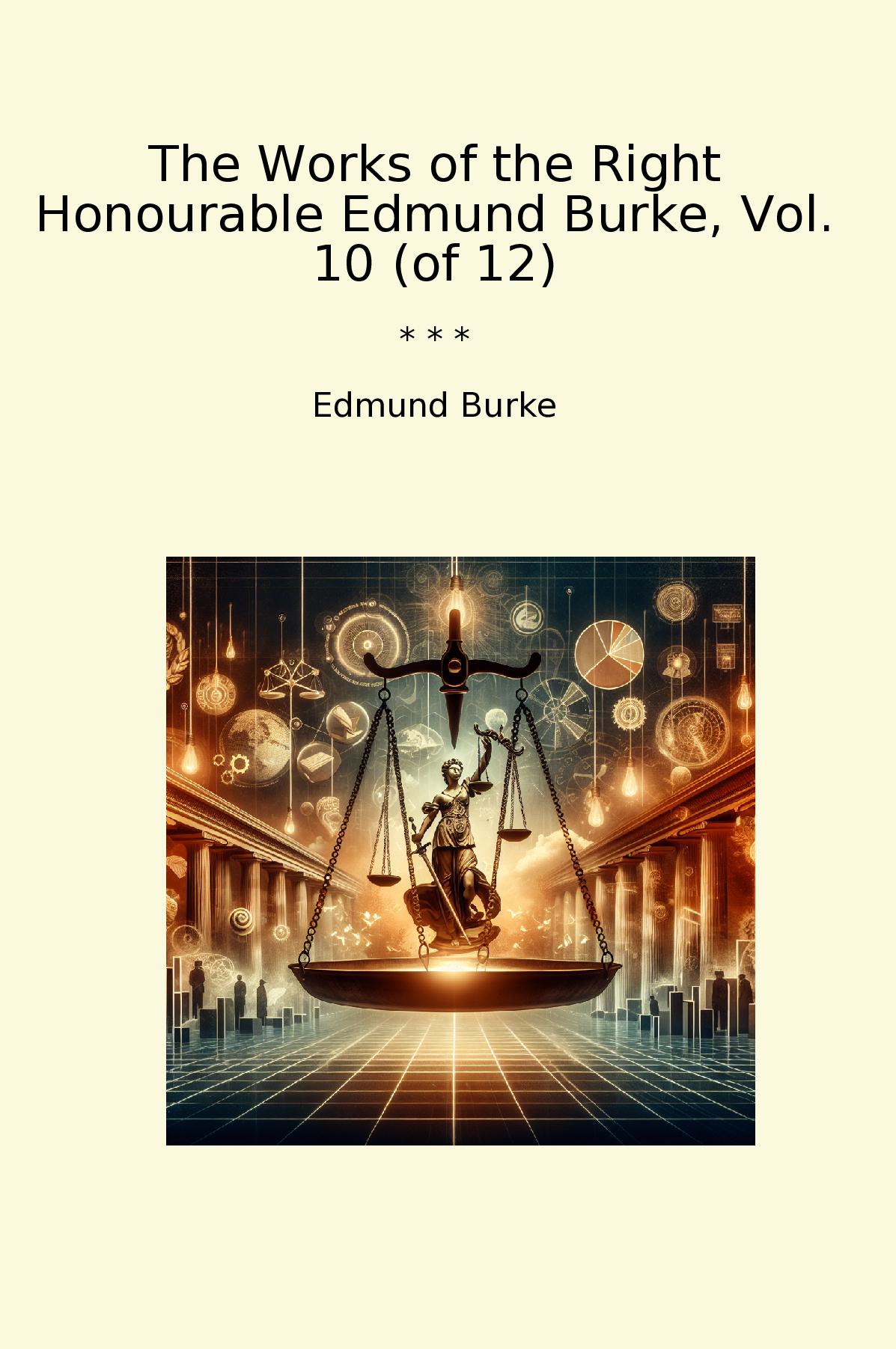 The Works of the Right Honourable Edmund Burke, Vol. 10 (of 12)