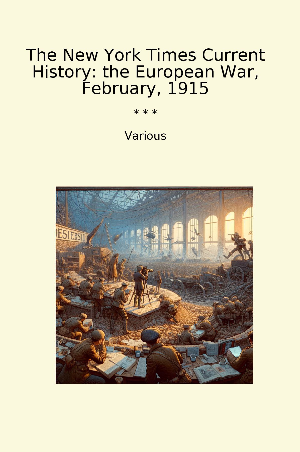 The New York Times Current History: the European War, February, 1915