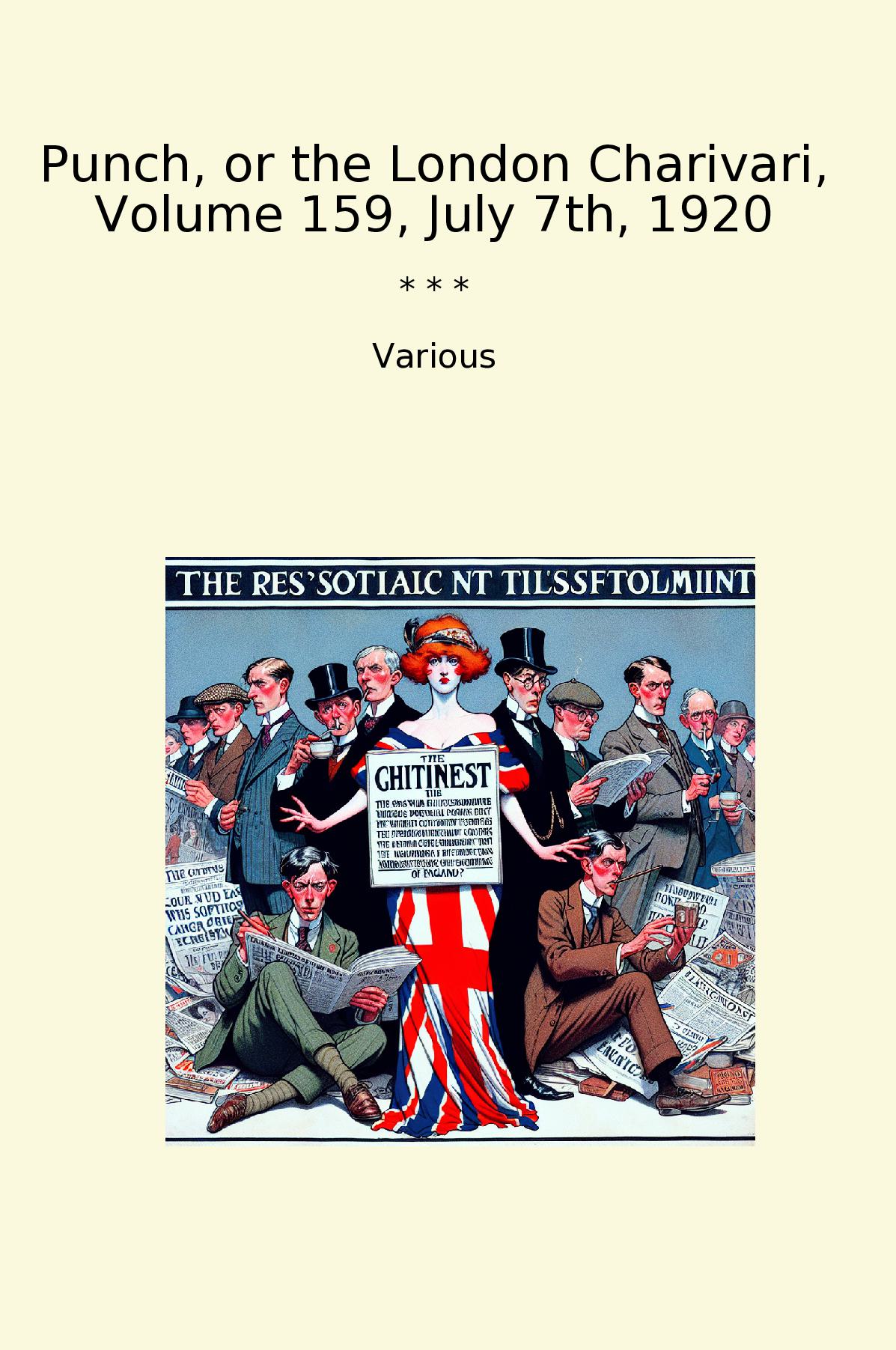 Punch, or the London Charivari, Volume 159, July 7th, 1920