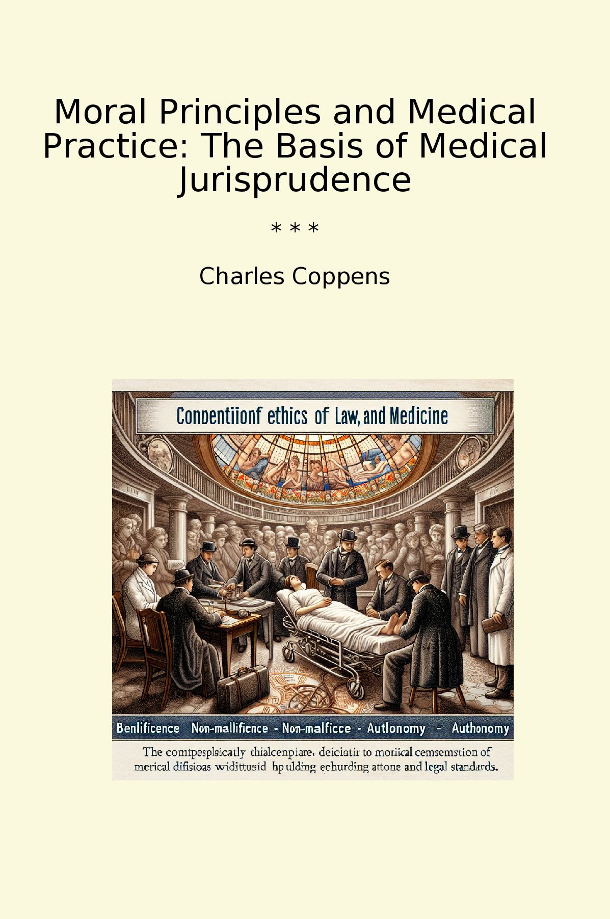 Moral Principles and Medical Practice: The Basis of Medical Jurisprudence