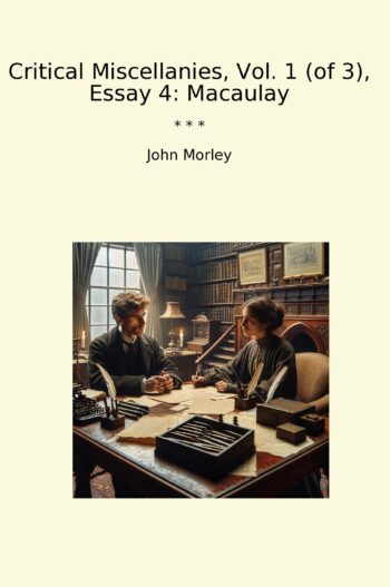 Critical Miscellanies, Vol. 1 (of 3), Essay 4: Macaulay