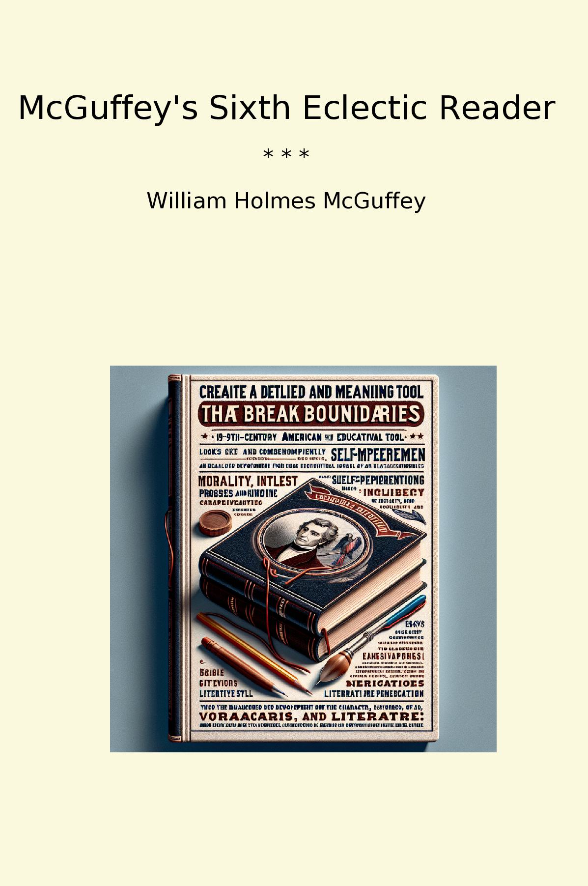 McGuffey's Sixth Eclectic Reader