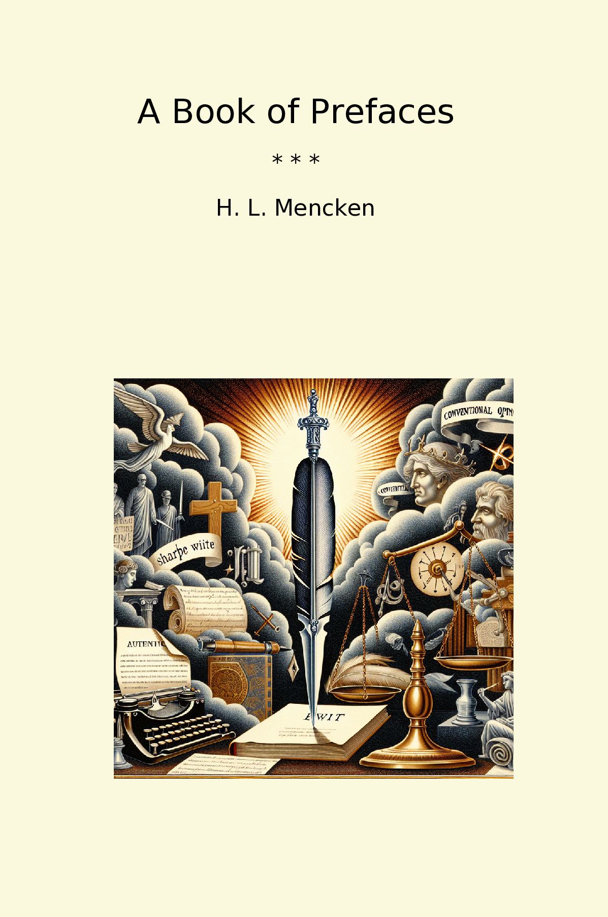 A Book of Prefaces