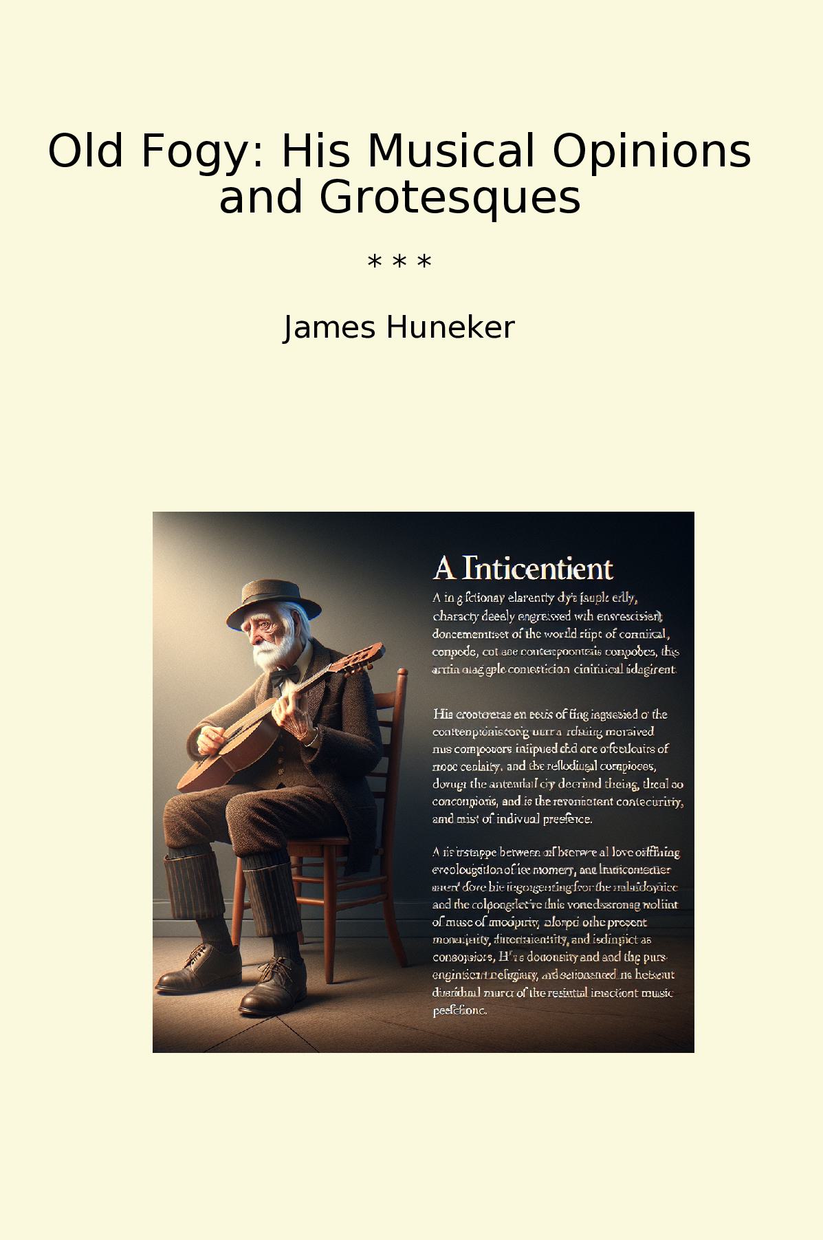 Old Fogy: His Musical Opinions and Grotesques