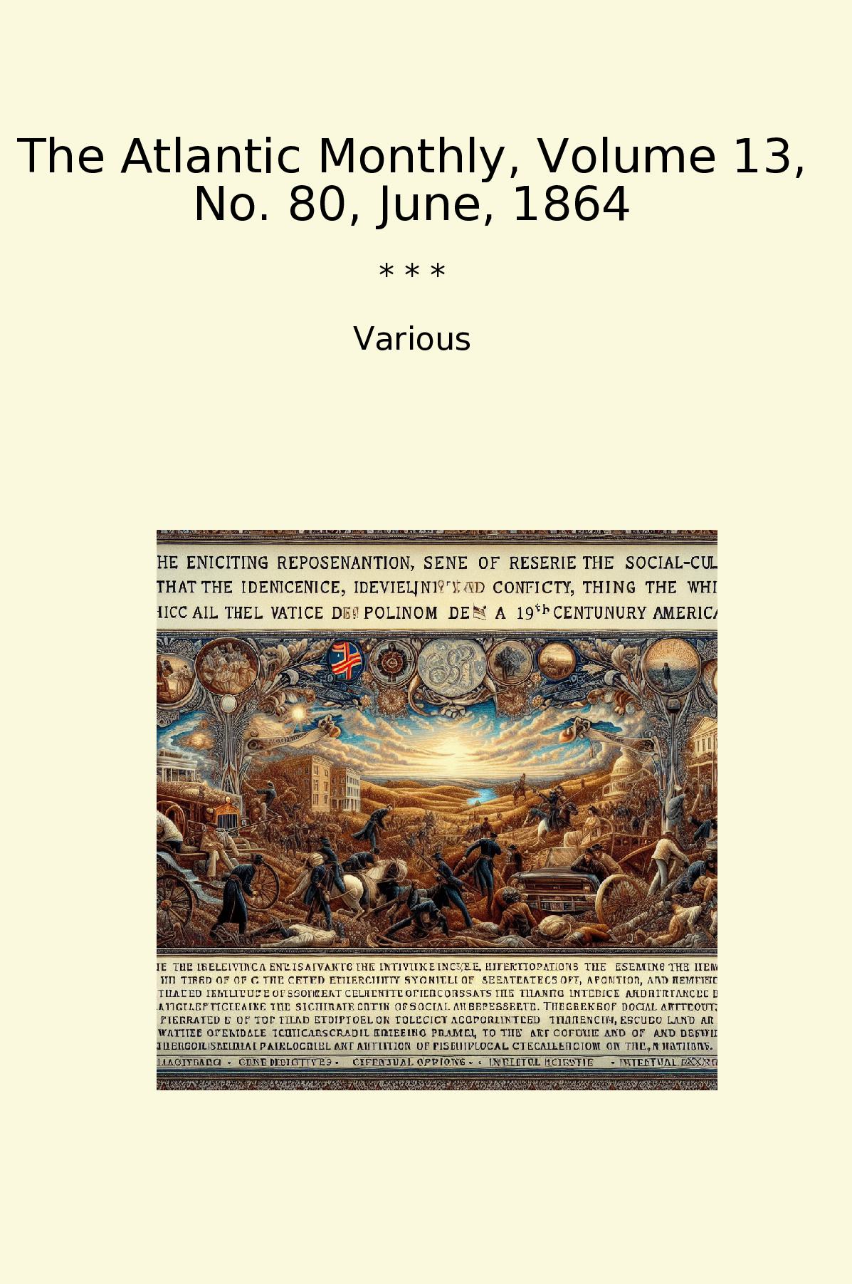 The Atlantic Monthly, Volume 13, No. 80, June, 1864
