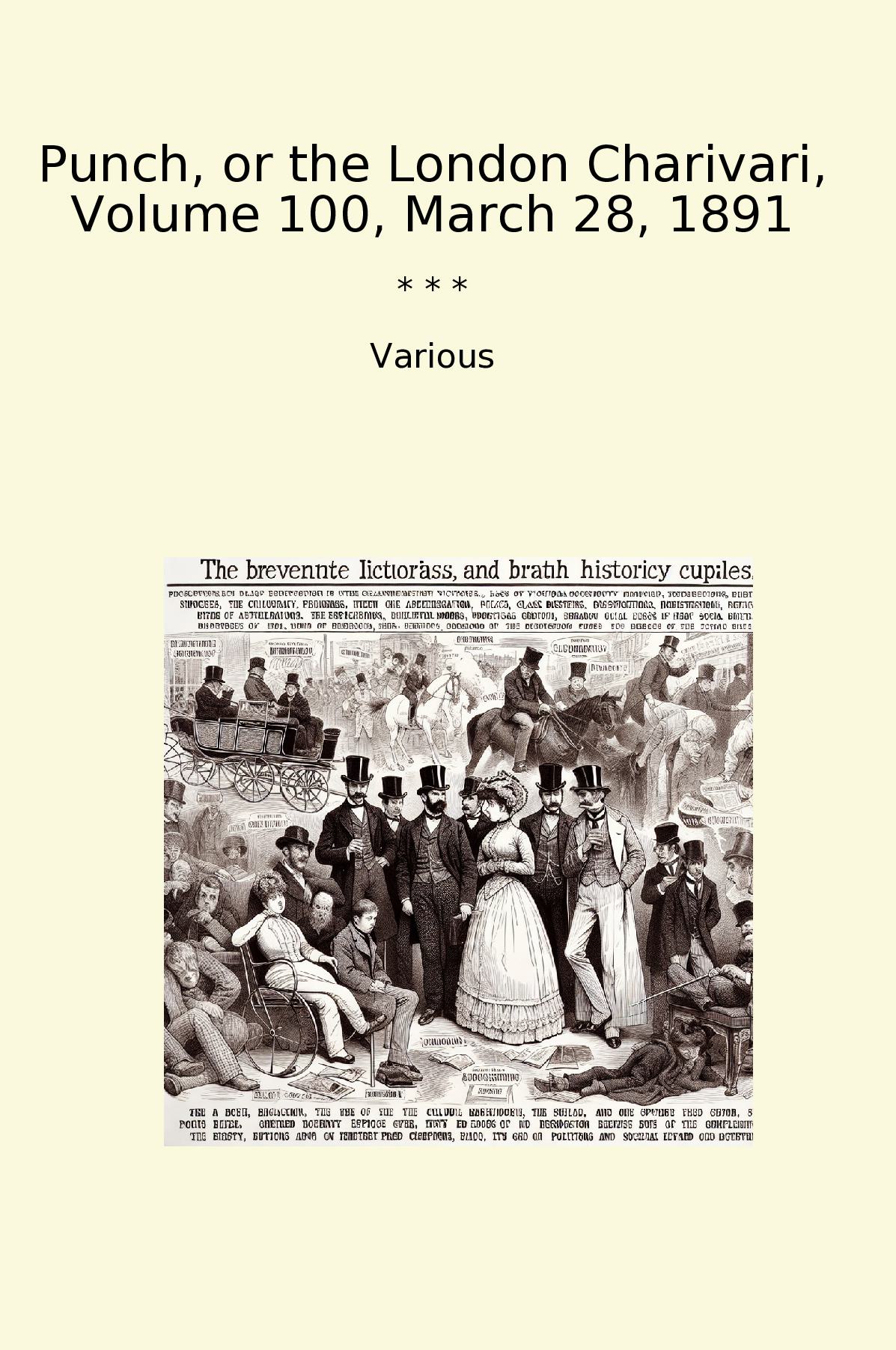 Punch, or the London Charivari, Volume 100, March 28, 1891