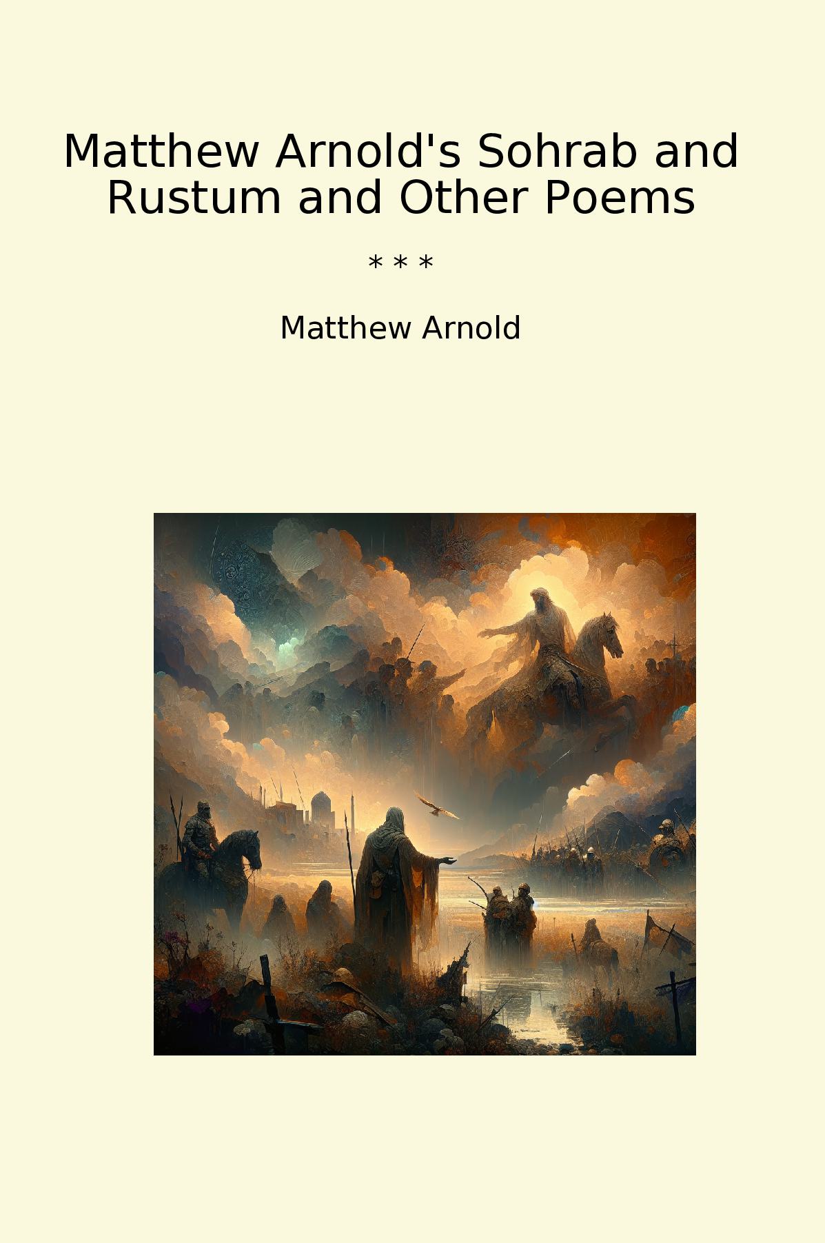 Matthew Arnold's Sohrab and Rustum and Other Poems