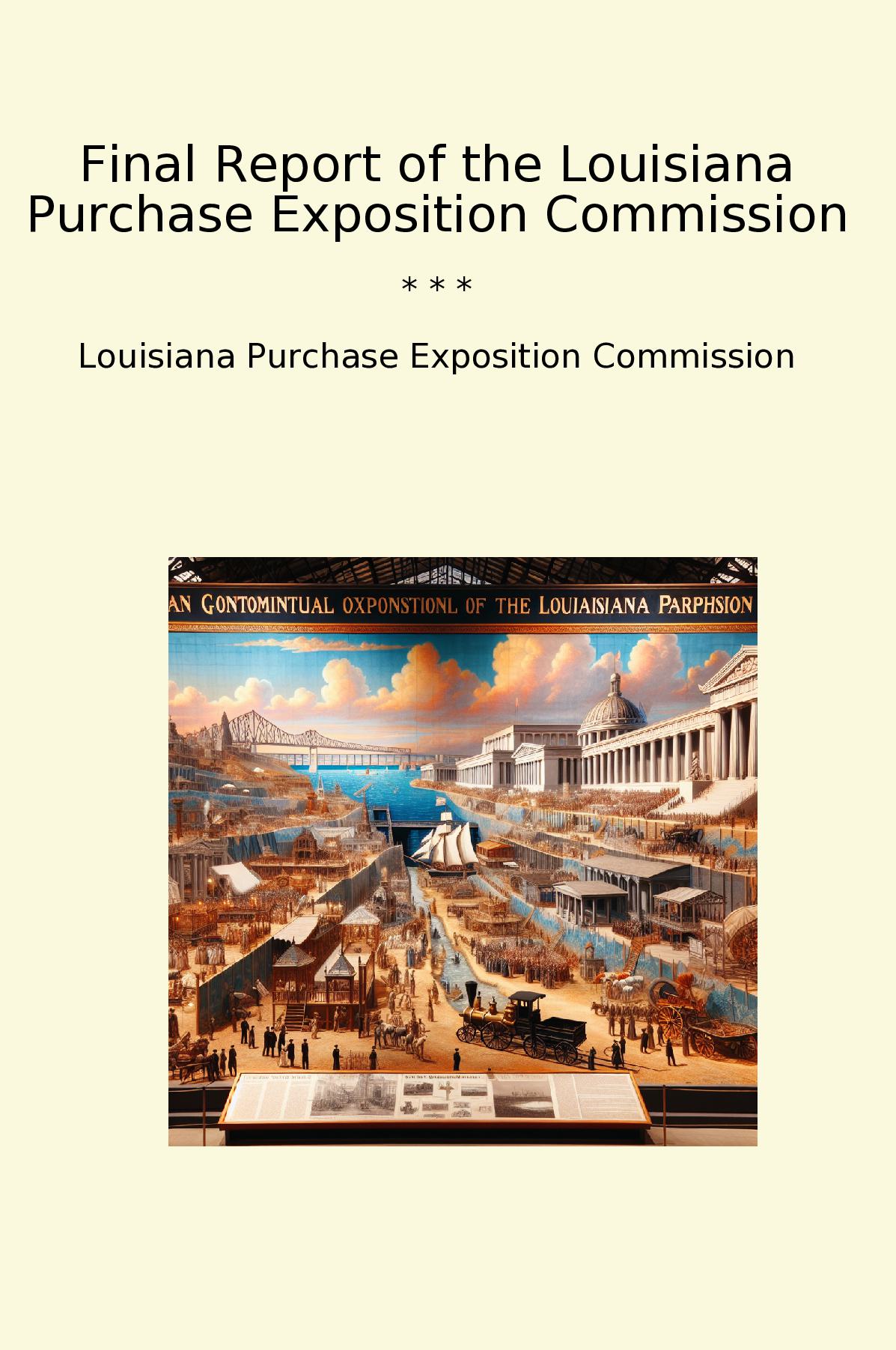 Final Report of the Louisiana Purchase Exposition Commission