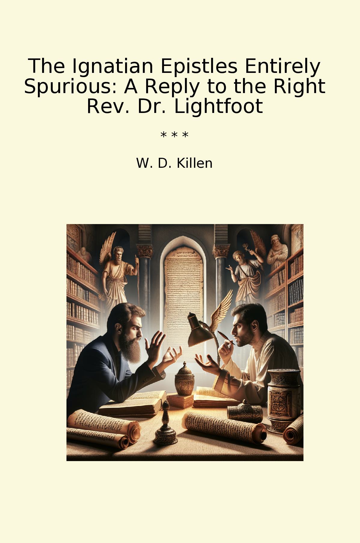 The Ignatian Epistles Entirely Spurious: A Reply to the Right Rev. Dr. Lightfoot