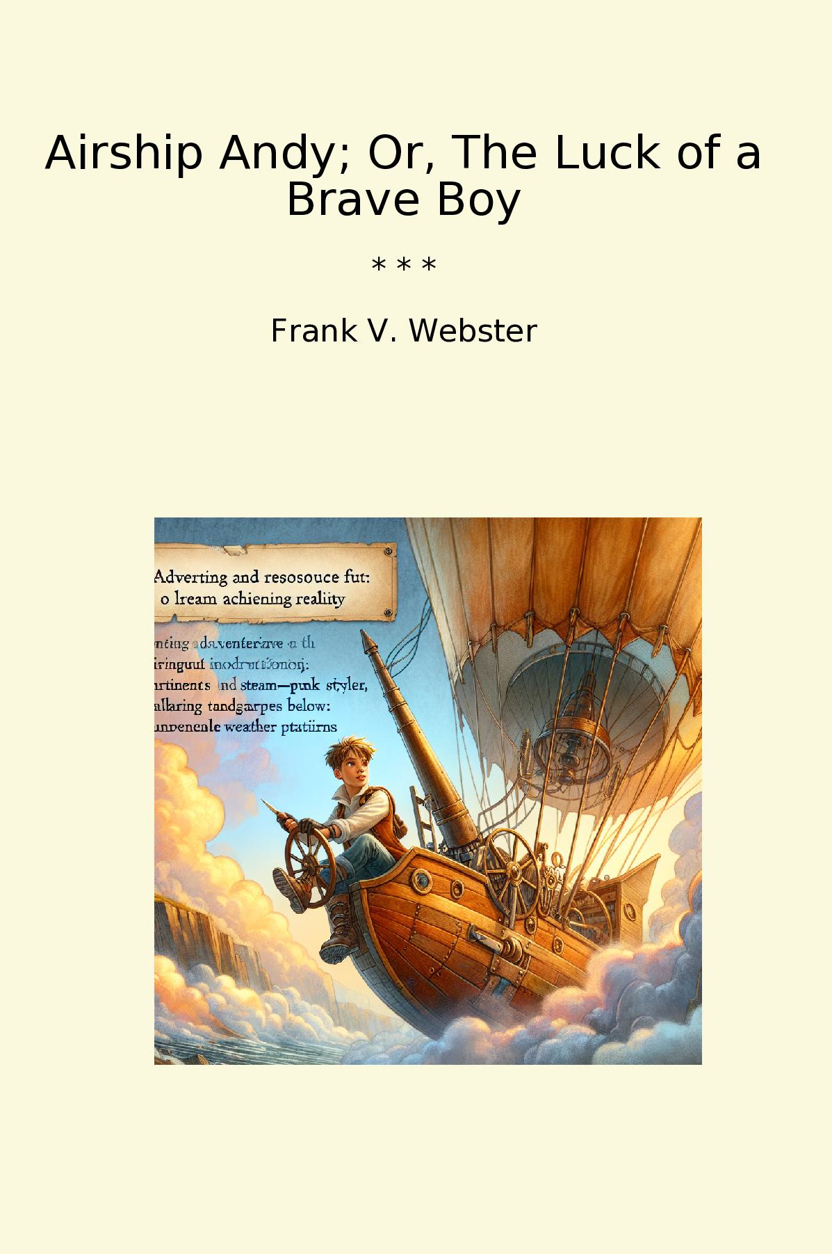 Airship Andy; Or, The Luck of a Brave Boy