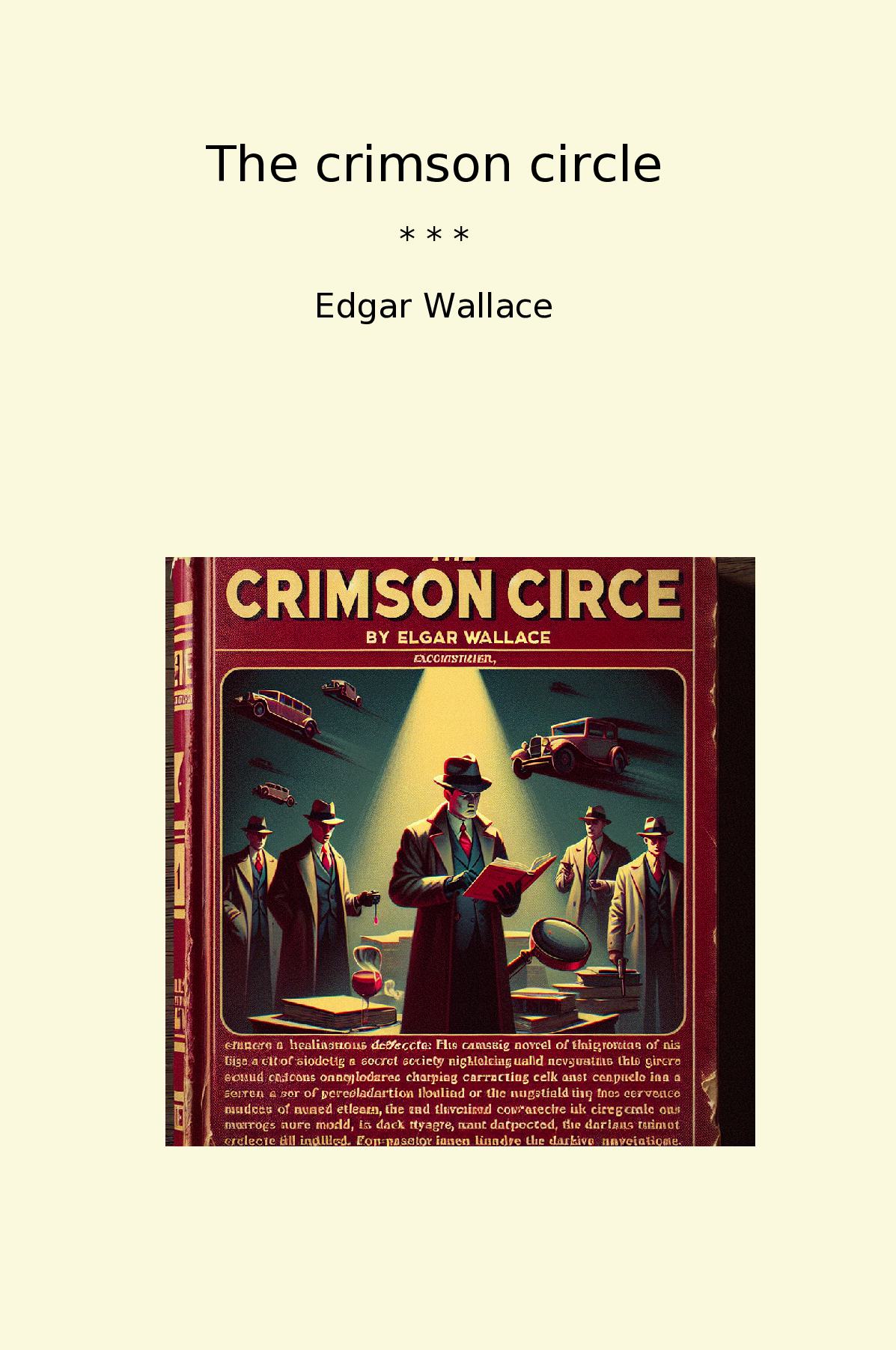 The crimson circle