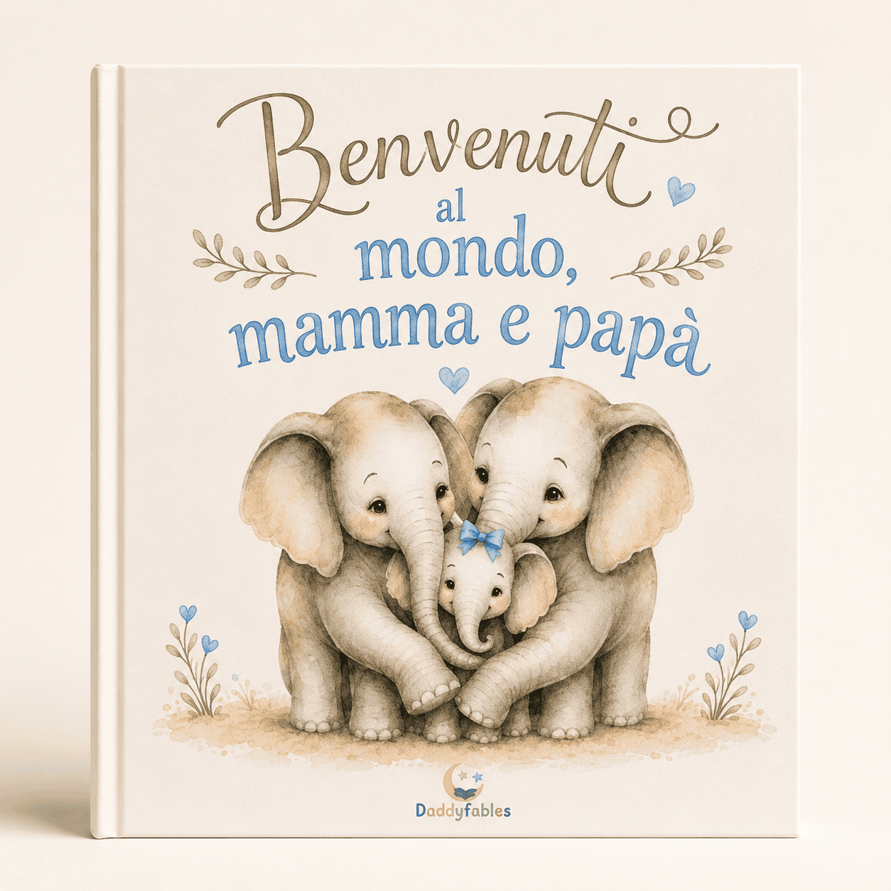 Benvenuti al mondo, mamma e papà (light blue)