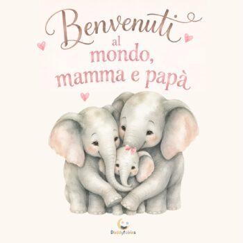 Benvenuti al mondo, mamma e papà (rosa)