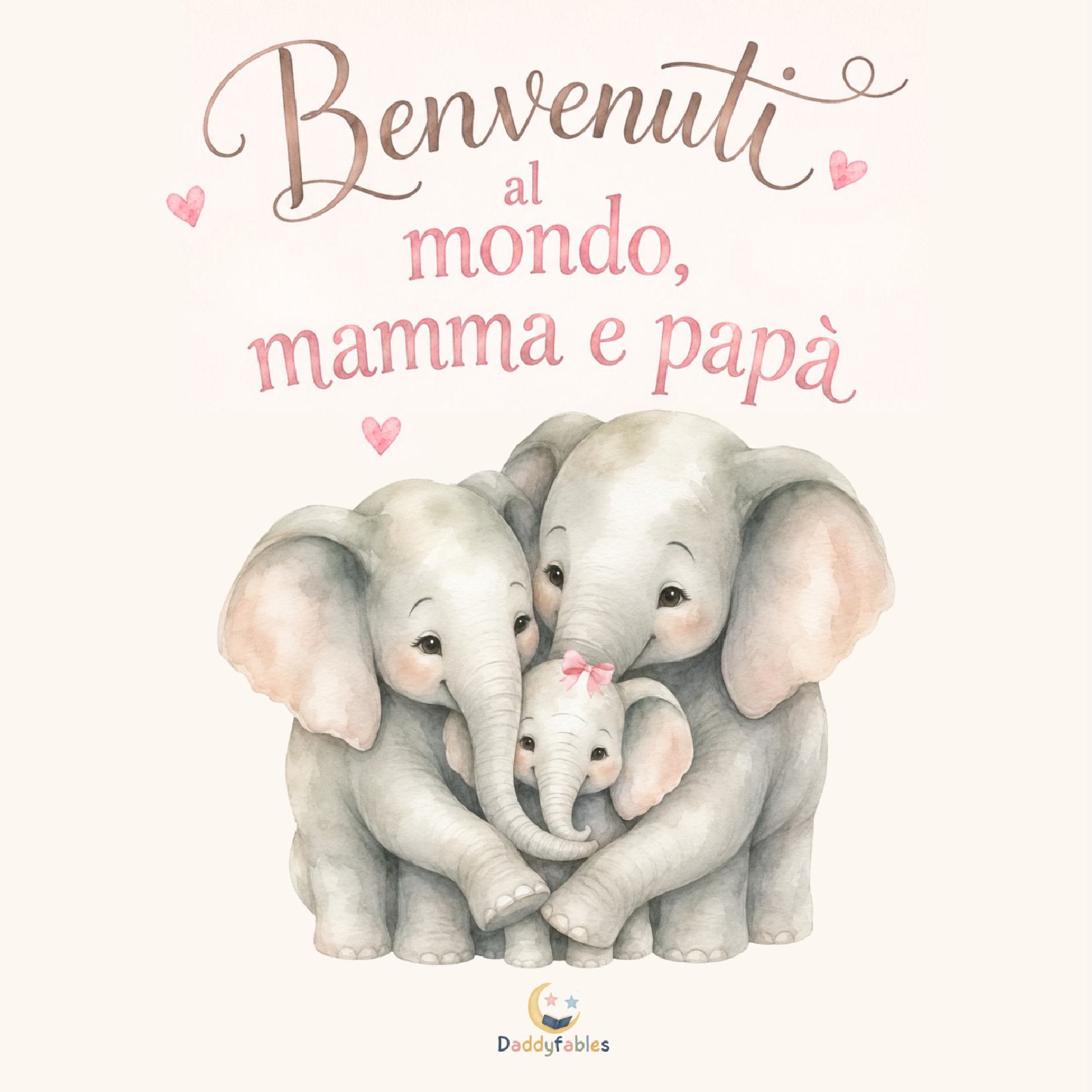 Benvenuti al mondo, mamma e papà (rosa)