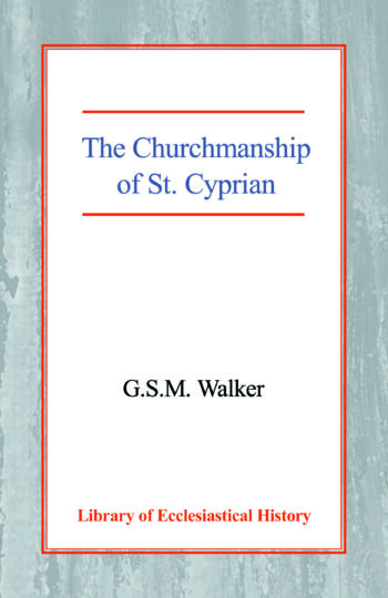 The Churchmanship of St Cyprian