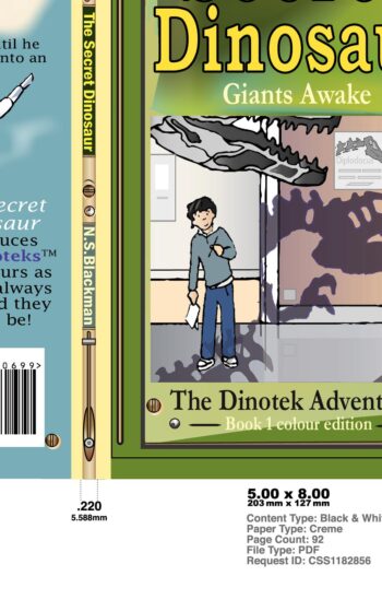 The Secret Dinosaur Book 1 Colour Edition