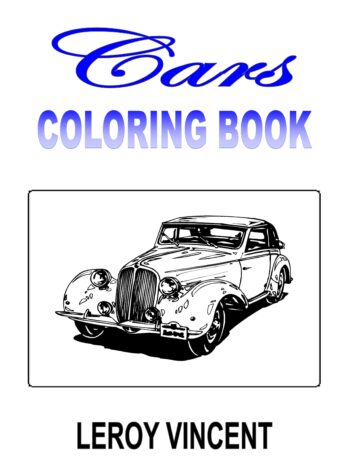 Cars Coloring Book
