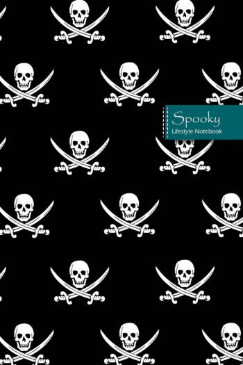 Spooky Lifestyle Notebook, Wide Ruled, 180 Pages (90 Shts), Dotted Lines, Write-in Journal, US Trade (6 x 9 In) (Book 2)