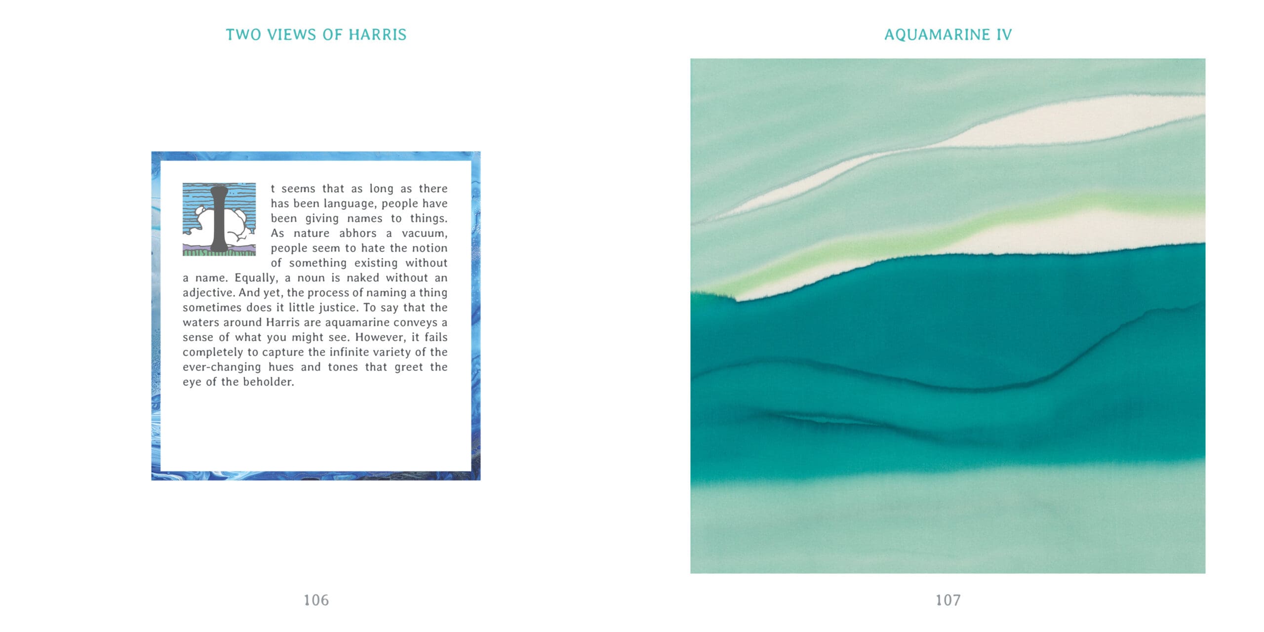 TWO VIEWS OF HARRIS