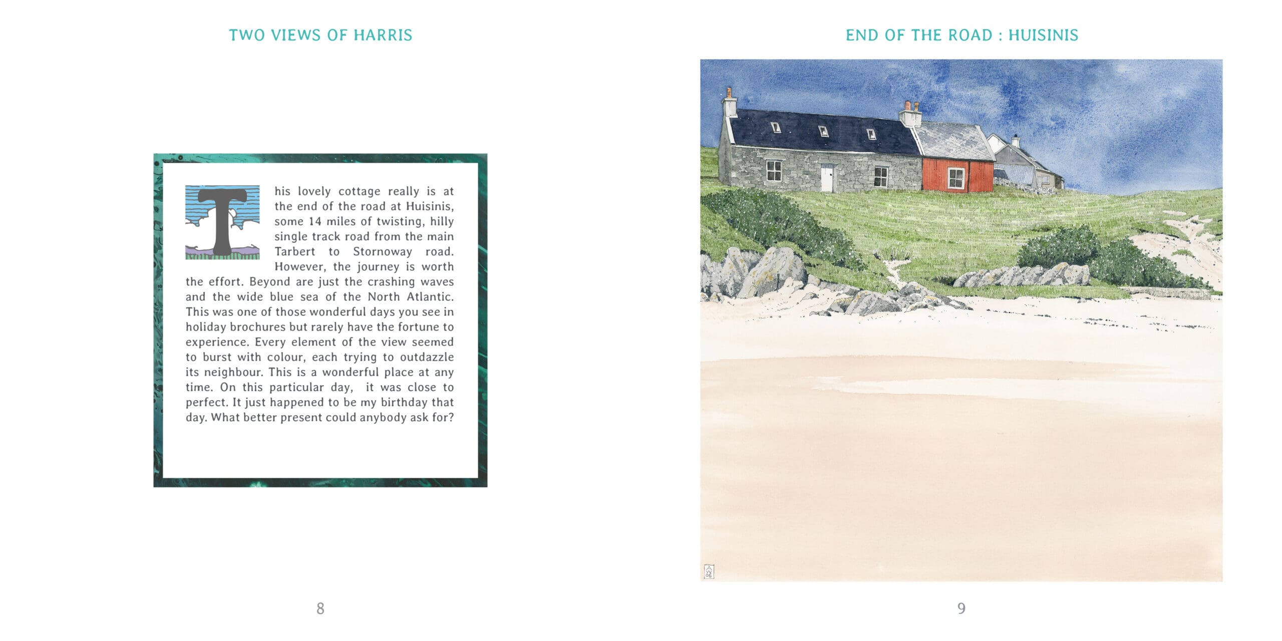 TWO VIEWS OF HARRIS