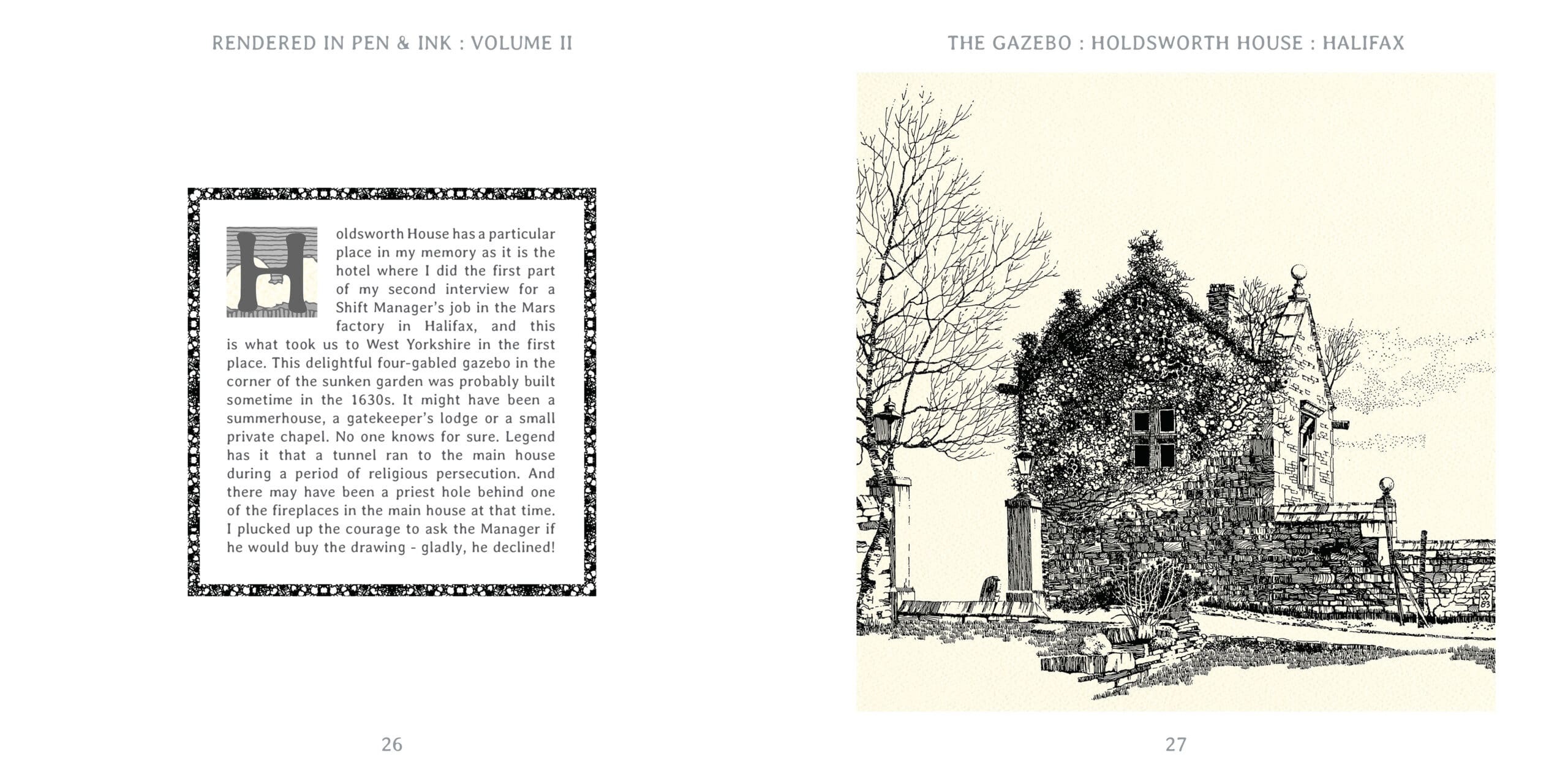RENDERED IN PEN & INK : VOLUME II