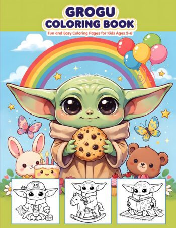 Grogu Coloring Book