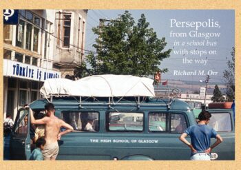 Persepolis, from Glasgow in a school bus