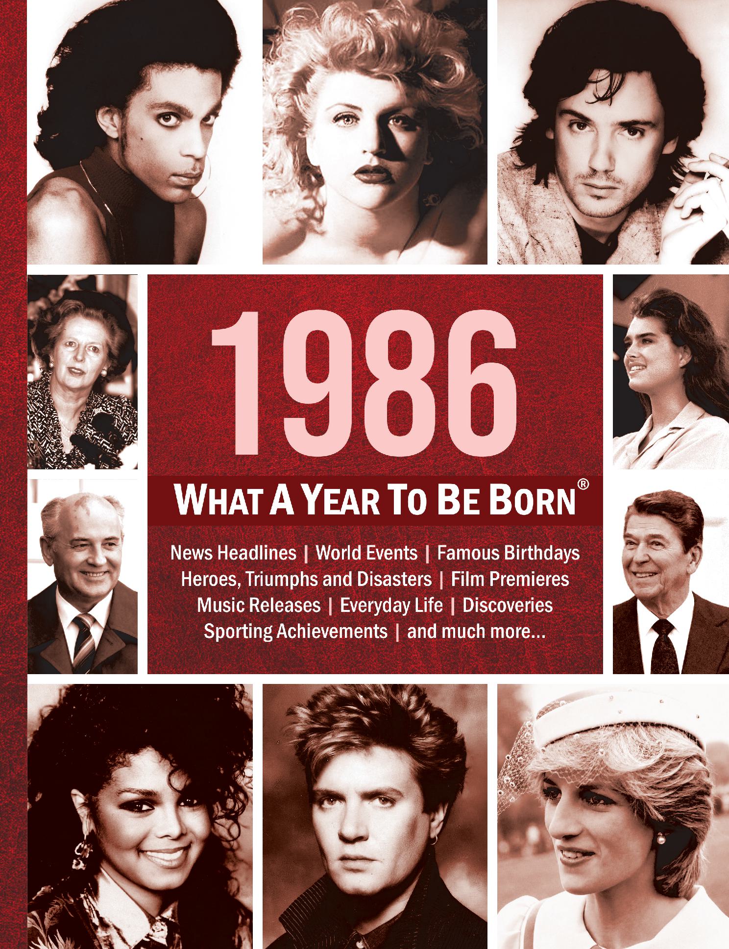1986: What A Year To Be Born