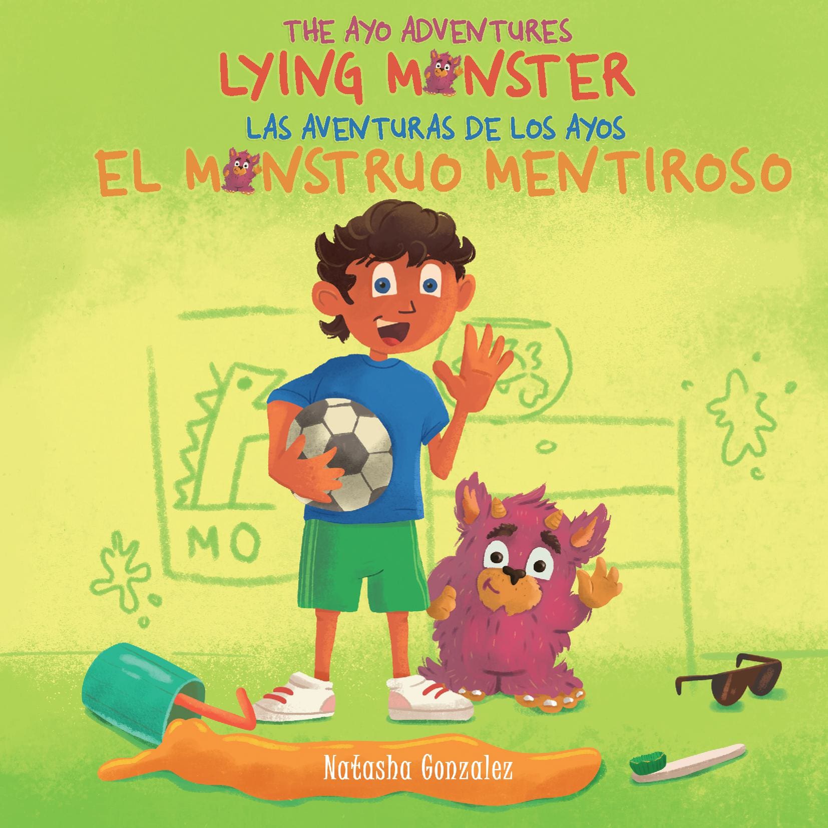 Lying Monster/El Monstruo Mentiroso (The Ayo Adventures) - (Bilingual - English & Spanish)
