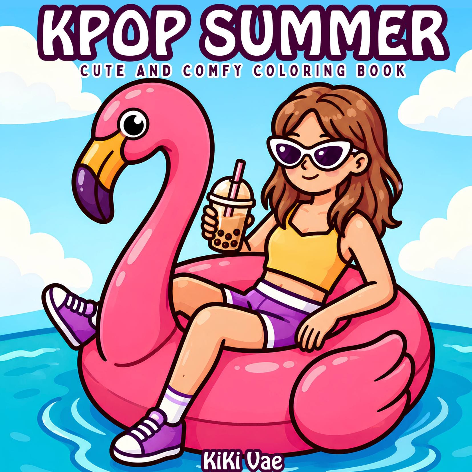 KPOP Summer: Cute and Comfy Coloring Book