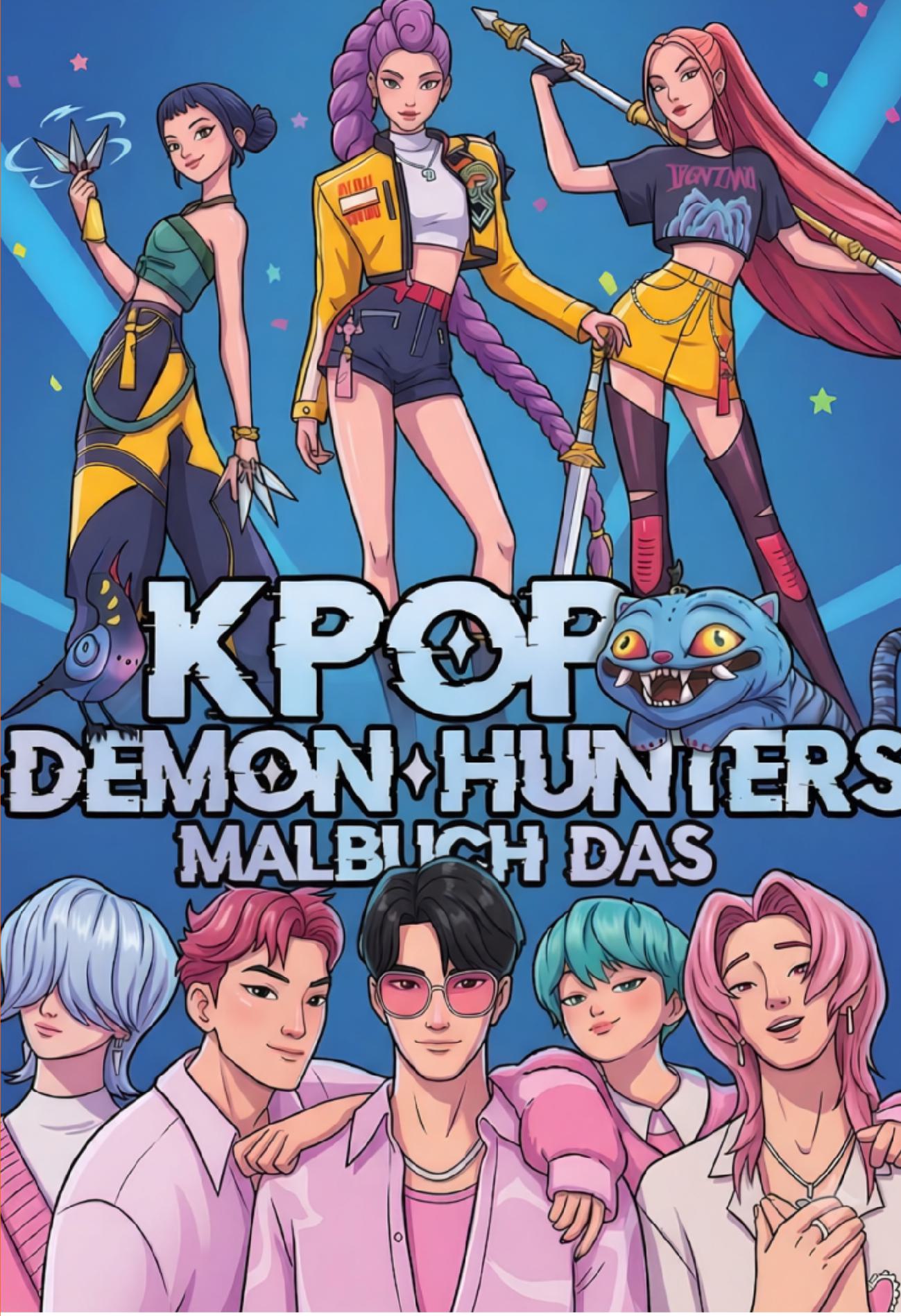 K-POP Das inoffizielle Malbuch für Fans von K-POP DEMON HUNTERS