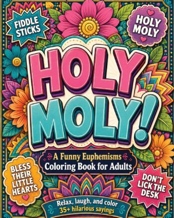 Stress Relief: Adult Coloring Book with Animals, Landscape, Flowers, Patterns, Mushroom And Many More For Relaxation