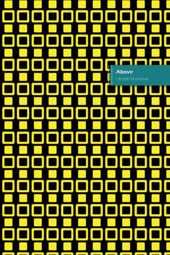 Above Lifestyle Journal, 180 Write-in Pages (90 shts), Wide-ruled Dotted Lines, Spiral Bound, Lay-flat Design