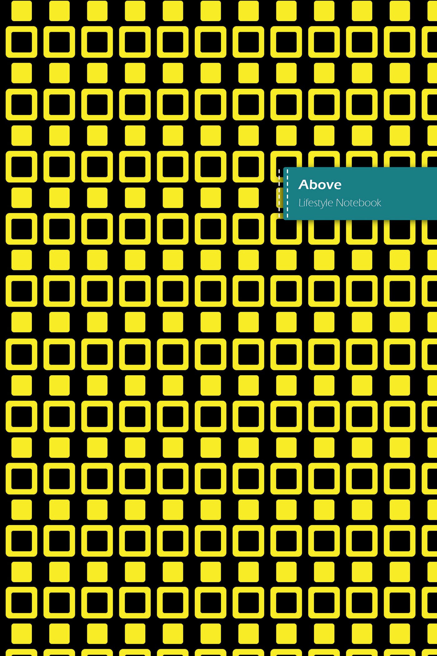Above Lifestyle Journal, 180 Write-in Pages (90 shts), Wide-ruled Dotted Lines, Spiral Bound, Lay-flat Design
