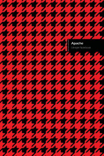 Apache Lifestyle Journal, 180 Write-in Pages (90 shts), Wide-ruled Dotted Lines, Spiral Bound, Lay-flat Design (Book 1)