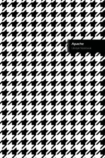 Apache Lifestyle Journal, 180 Write-in Pages (90 shts), Wide-ruled Dotted Lines, Spiral Bound, Lay-flat Design (Book 2)