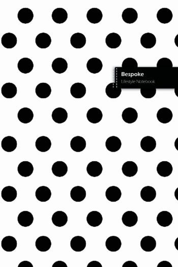 Bespoke Lifestyle Journal, 180 Write-in Pages (90 shts), Wide-ruled Dotted Lines, Spiral Bound, Lay-flat Design (Book 1)
