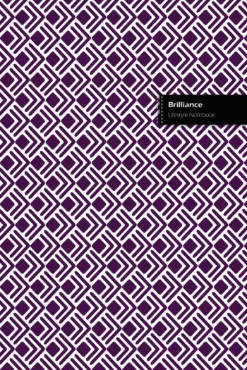 Brilliance Lifestyle Notebook, 180 Pages (90 shts), Spiral Bound, Lay-flat Design, Write-in Journal (Book 3)