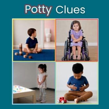 Potty Clues: A body awareness book for potty learning