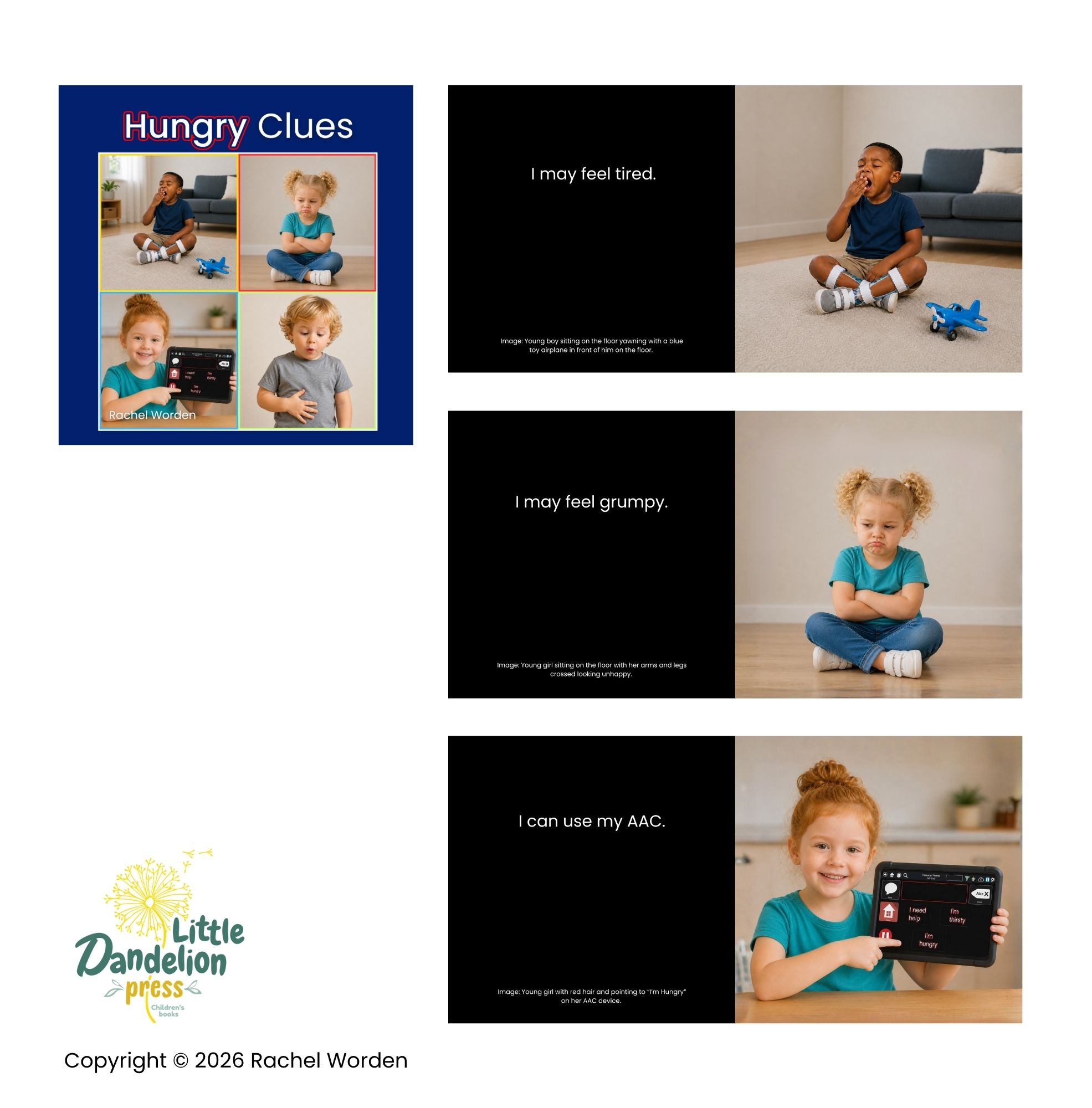 Hungry Clues: A Body Awareness Book (Spiral Bound)