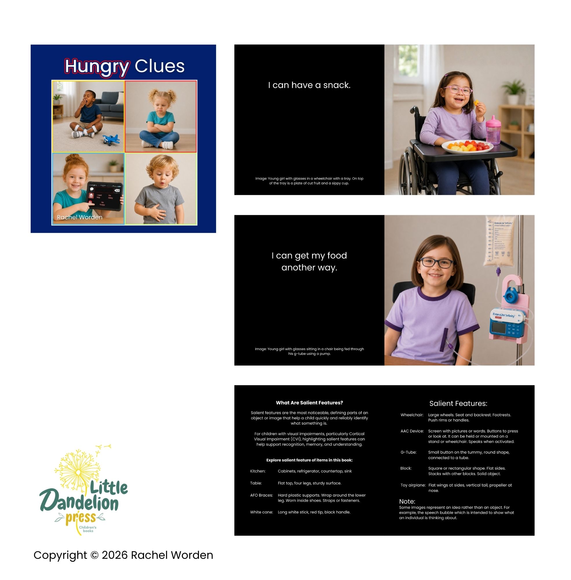 Hungry Clues: A Body Awareness Book (Spiral Bound)