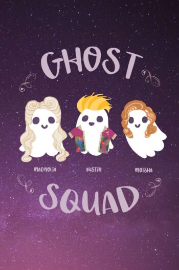 Ghost Squad Notebook (6x9 Lined Spiral Bound)