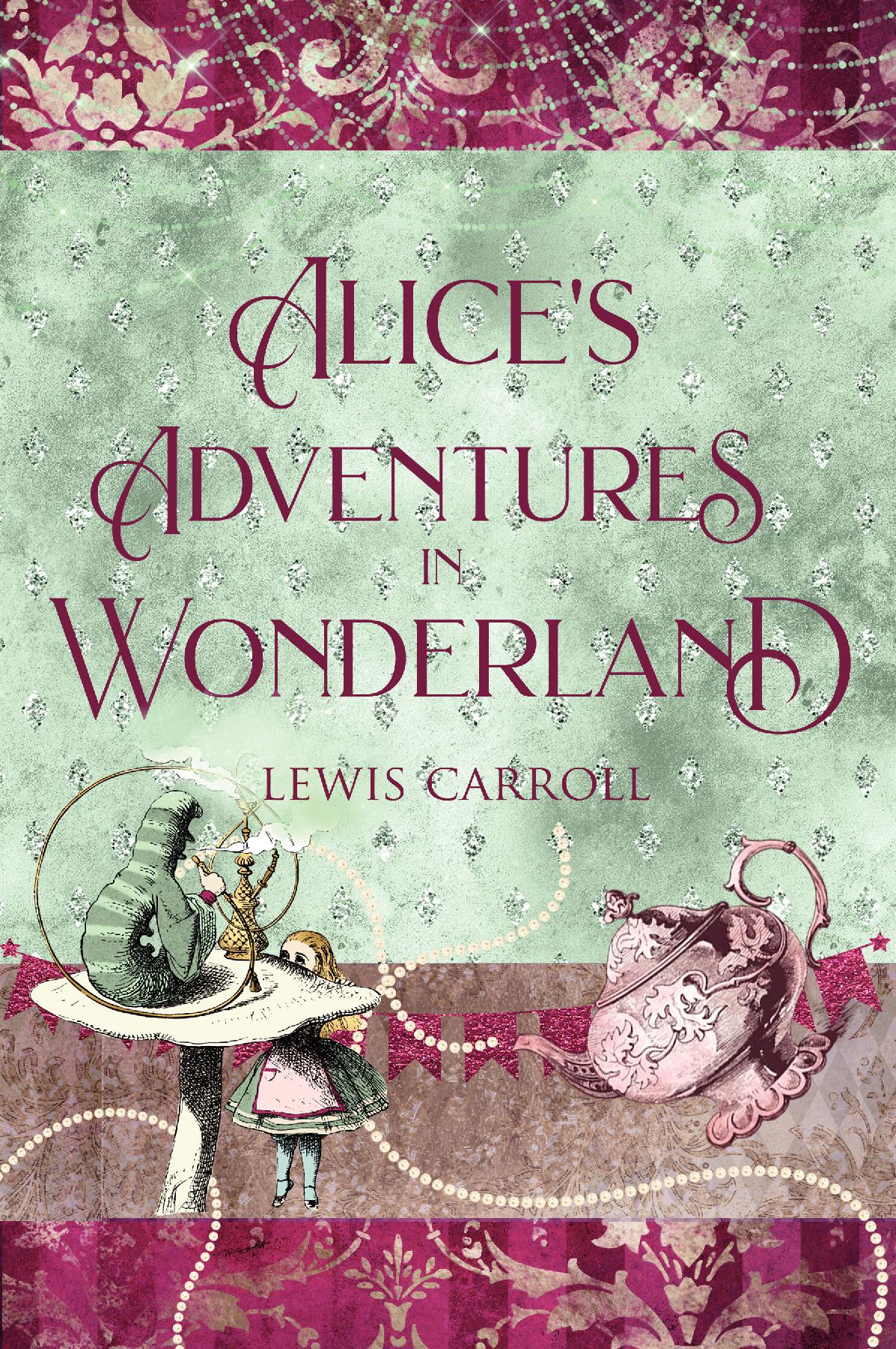 Alice in Wonderland: Wayfarer Illustrated Edition (Large Print)
