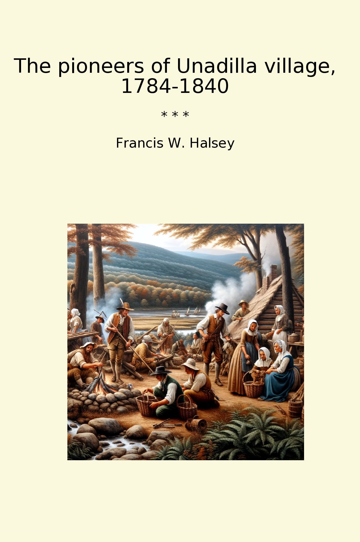 The pioneers of Unadilla village, 1784-1840