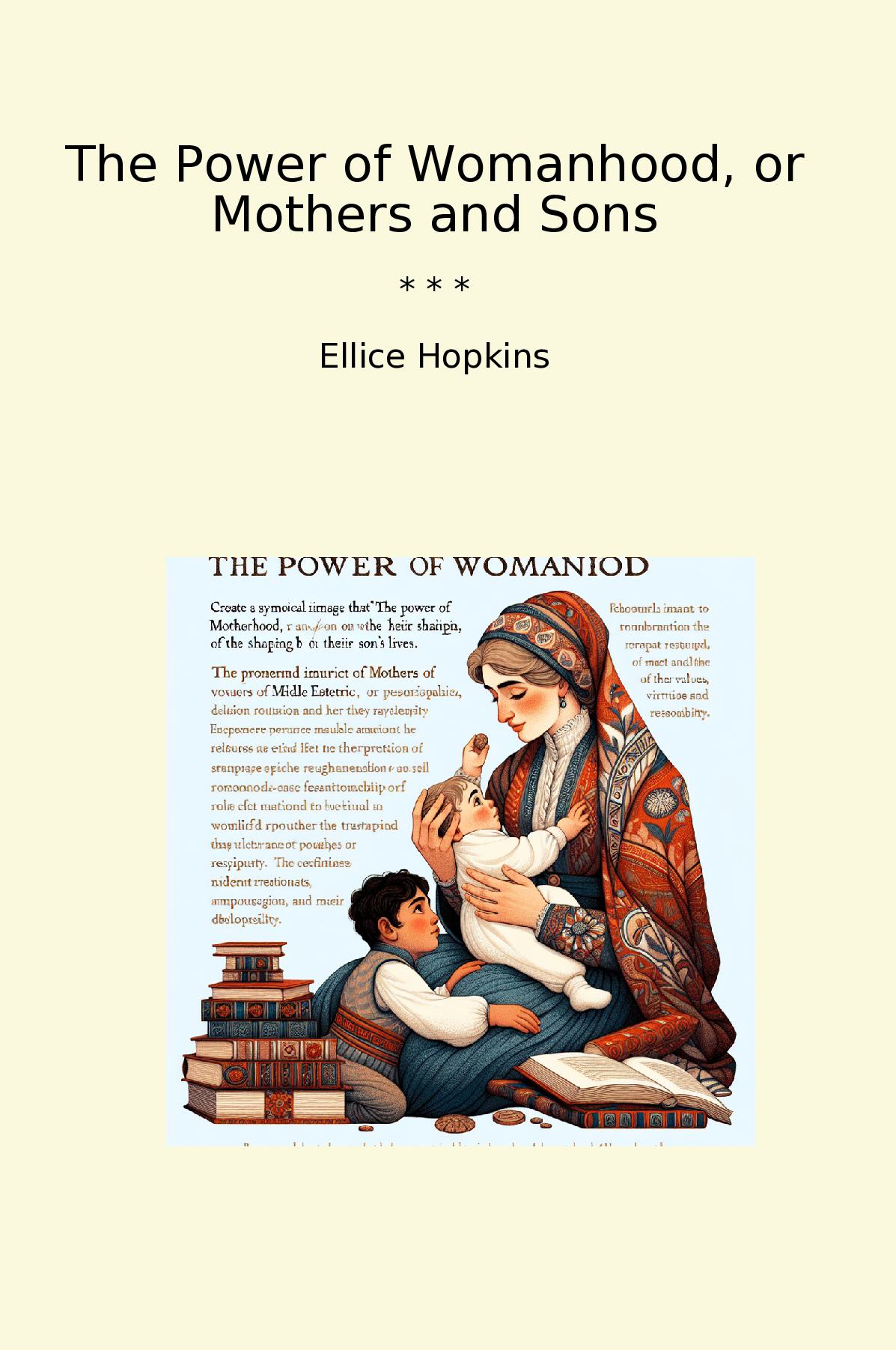 The Power of Womanhood, or Mothers and Sons