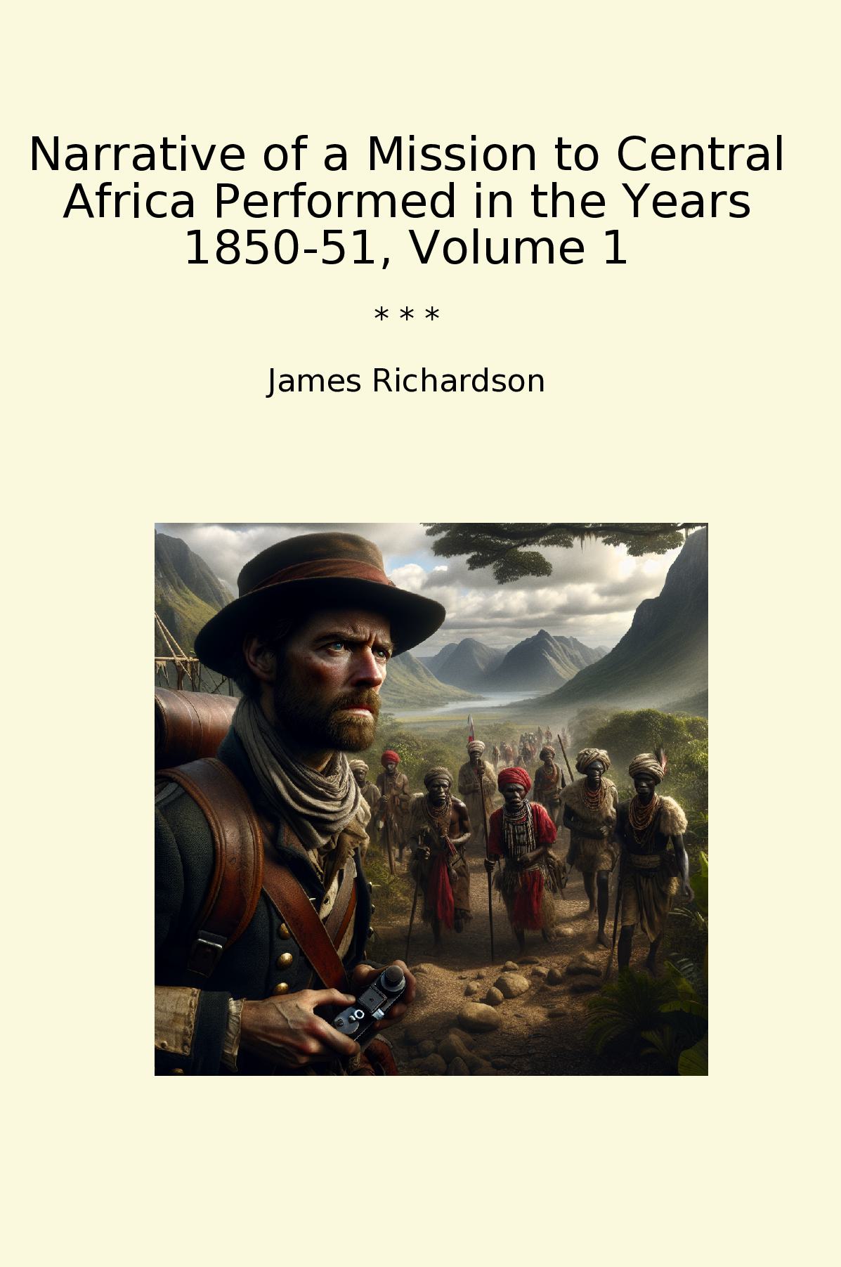 Narrative of a Mission to Central Africa Performed in the Years 1850-51, Volume 1