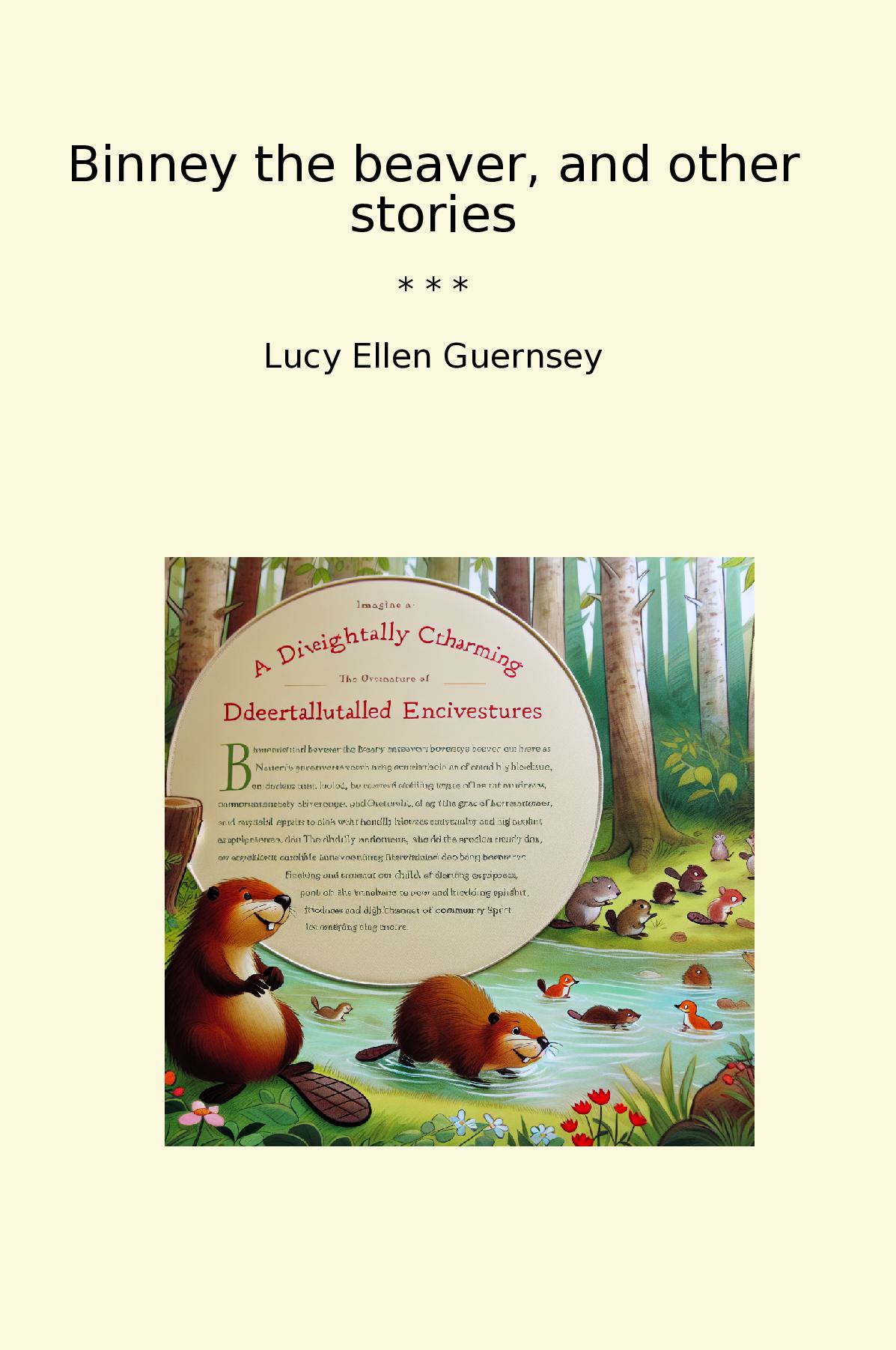 Binney the beaver, and other stories
