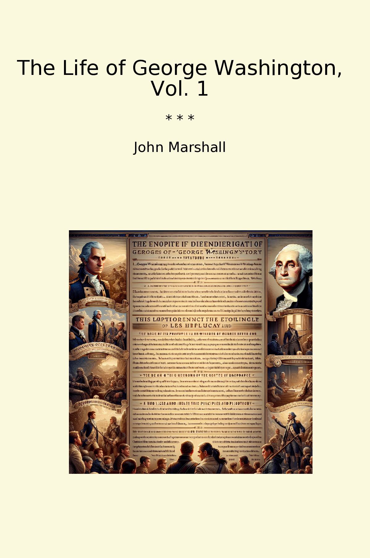 The Life of George Washington, Vol. 1