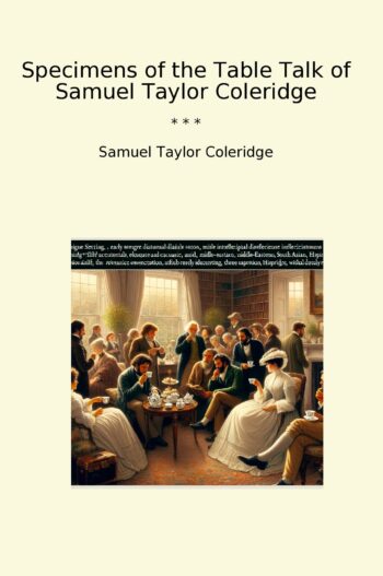 Specimens of the Table Talk of Samuel Taylor Coleridge