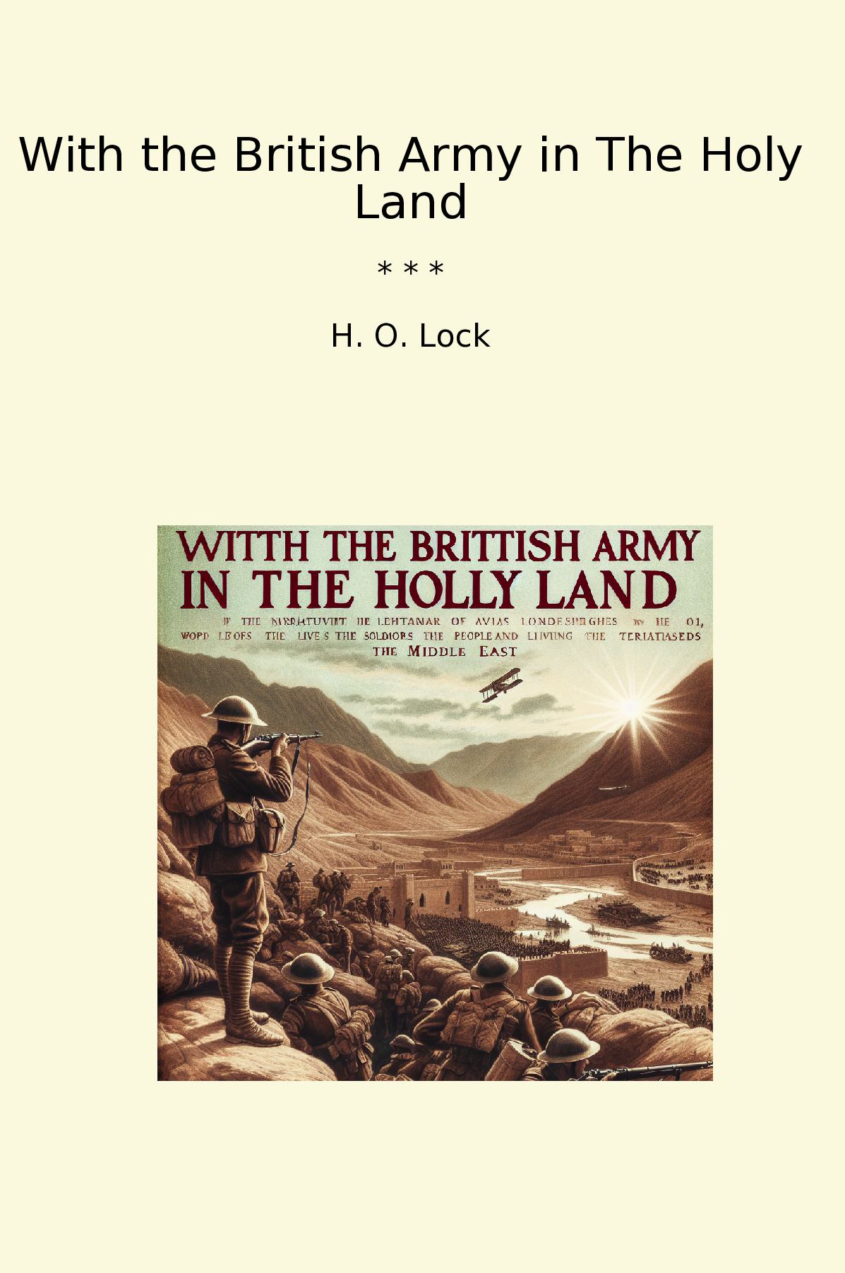 With the British Army in The Holy Land